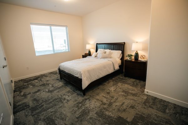 Bedroom_2 Spacious assisted living suite at Saratoga View Senior Living